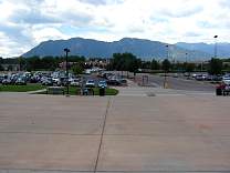 World Arena parking lot
